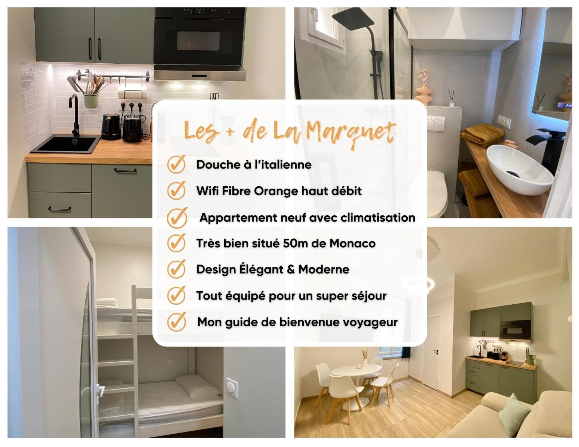 Appartements Neuf - Frontiere De Monaco - Clim - Wifi Кап-д'Ай Екстер'єр фото